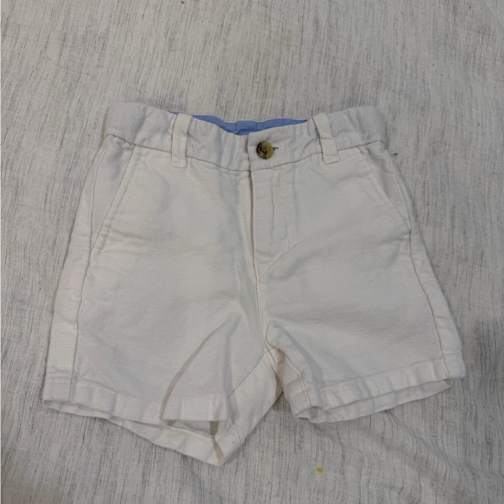Janie and Jack White and Blue Kids' Shorts